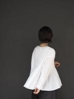 mini pintuck blouse