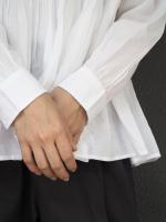 mini pintuck blouse