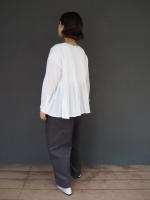 mini pintuck blouse