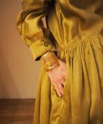 gathered dress