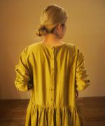 gathered dress
