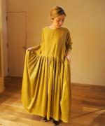 gathered dress