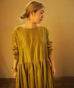 gathered dress