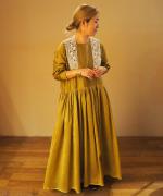 gathered dress