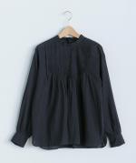 supima cotton lace＆tuckシリーズブラウス