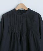 supima cotton lace＆tuckシリーズブラウス