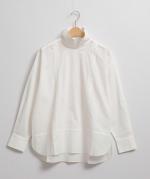 daily cotton loanハイネックブラウス