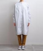 ロングシャツワンピース