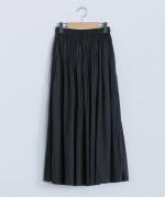supima cotton ランダムタックスカート
