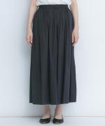 supima cotton ランダムタックスカート