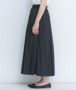 supima cotton ランダムタックスカート