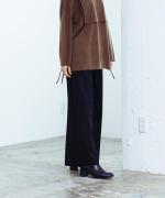 ストレッチツイル　イージーワイドパンツ