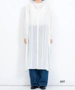 【ラストワン！】supima cotton　ピンタックワンピース
