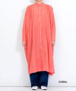 【ラストワン！】supima cotton　ピンタックワンピース