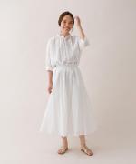 supima cotton ギャザースカート