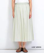 supima cotton ギャザースカート