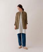 【PICK UP ITEM！】リネンクロス　ワイドシャツ