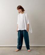 cotton linen　ブラウス