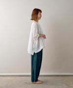 cotton linen　ブラウス