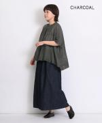 cotton linen　ブラウス