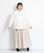 cotton poplin ブラウス