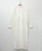 cotton poplin ワンピース