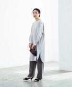 WOOLライクツイル ワンピース