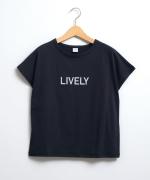 キャトルコットンロゴプリントＴシャツ