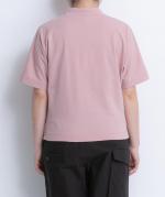 トロワ天竺ドルマンハイネックＴシャツ