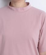 トロワ天竺ドルマンハイネックＴシャツ