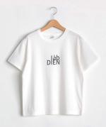 トロワ天竺ロゴTシャツ(lab dien)