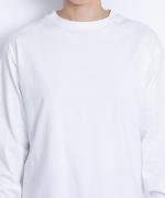 40/2天竺　ラウンドヘムロングＴシャツ