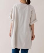 【 PICK UP ITEM！】トロワ天竺　ワイドロングＴシャツ