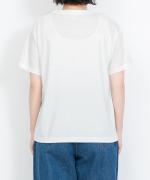 トロワ天竺ロゴTシャツ(dia Dhuit)