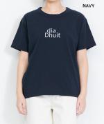 トロワ天竺ロゴTシャツ(dia Dhuit)