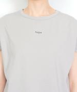 キャトルコットンロゴプリントＴシャツ（hope）