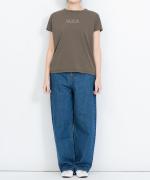 【 ラストワン！】キャトルコットン・ロゴプリントＴシャツ（N.D.P）