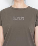 【 ラストワン！】キャトルコットン・ロゴプリントＴシャツ（N.D.P）