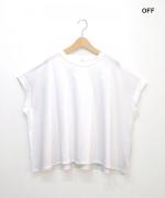 トロワ天竺　フレンチワイドＴシャツ