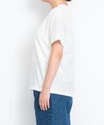 トロワ天竺　ロゴＴシャツ(Toit)