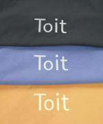 トロワ天竺　ロゴＴシャツ(Toit)