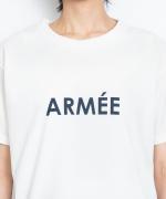 トロワ天竺　ロゴＴシャツ(ARMEE)