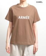 トロワ天竺　ロゴＴシャツ(ARMEE)