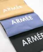 トロワ天竺　ロゴＴシャツ(ARMEE)