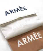 トロワ天竺　ロゴＴシャツ(ARMEE)