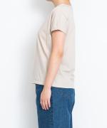 キャトルコットンロゴＴシャツ (all is well)