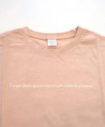 度詰天竺　ロゴT（carpe diem)