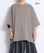 basic裏毛　ワイドプルオーバー