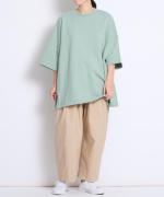 basic裏毛　ワイドプルオーバー