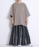 basic裏毛　ワイドプルオーバー
